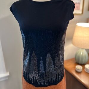New York & Company Sequin Top